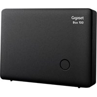 GIGASET Box 100 Standard DECT Telefonbasis für max. 6 Gigaset HX Mobilteile 2 gleichzeitige Gespräche möglich analoger Anschluss - Telekommunikation