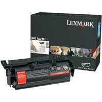 Kurzinfo: Lexmark - Schwarz - original - Tonerpatrone LCCP - für Lexmark X651