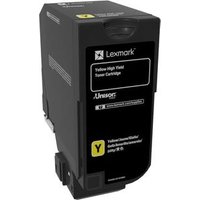 Kurzinfo: Lexmark - Hohe Ergiebigkeit - Gelb - Original - Tonerpatrone LCCP - für Lexmark CS725de