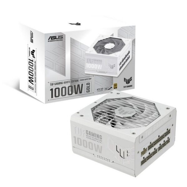   ASUS TUF Gaming 1000W Gold White EditionKondensatoren und Spulen durchlaufen anspruchsvolle Tests