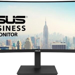 Der ASUS VA34VCPSN ist ein 34 Zoll 21:9 (3440 x 1440) Curved-Docking-Monitor