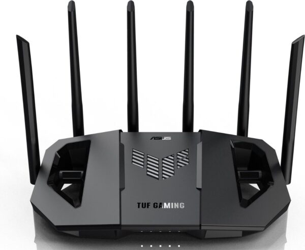 ASUS TUF Gaming BE6500 - Wireless Router 4-Port-Switch - 1GbE, 2.5GbE - Wi-Fi 7 - Dual-Band (90IG0920-MO9C00)