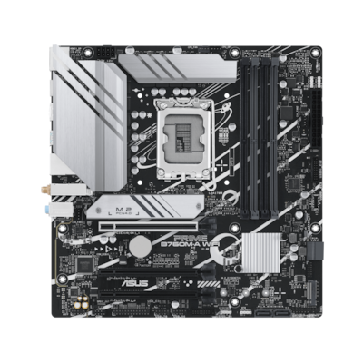 Chipsatz: Intel® Z790 / Prozessorsockel: Sockel 1700 / Speicherunterstützung: 4x DDR5 / Formfaktor: Micro-ATX