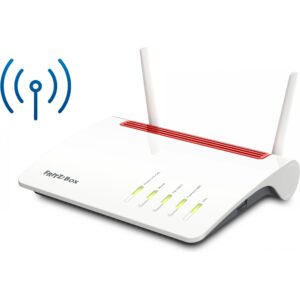 WAN-VerbindungEigenschaft: Ethernet-WANEigenschaft: DSL-WANEigenschaft: SIM-Karten-SlotWireless LAN FunktionenWLAN-Band: Dual-Band (2.4 GHz/5 GHz)Top WLAN-Standard: Wi-Fi 5 (802.11ac)WLAN Datentransferrate (max.): 1733 Mbit/sWLAN-Standards: 802.11a. Wi-Fi 5 (802.11ac). 802.11b. 802.11g. Wi-Fi 4 (802.11n)WLAN-Datenübertragungsrate (erstes Band): 1733 Mbit/sWLAN-Datenübertragungsrate (zweites Band): 800 Mbit/sNetzwerkEigenschaft: Ethernet/LANSchnittstellentyp Ethernet-LAN: Gigabit EthernetEigenschaft: Automatische KanalwahlEigenschaft: ISDN AnschlussMobiles NetzwerkMobilfunknetzgenerierung: 4GEigenschaft: 3GEigenschaft: 4G3G-Standards: HSPA. UMTS4G-Standards: LTEDSL-FunktionenEigenschaft: VDSLAnschlüsse und SchnittstellenAnzahl Ethernet-LAN-Anschlüsse (RJ-45): 5Eigenschaft: USB AnschlussUSB 3.2 Gen 1 (3.1 Gen 1) Anzahl der Anschlüsse vom Typ A: 1RJ-11 ports Quantität: 3Management-FunktionenEigenschaft: Web-basiertes ManagementEigenschaft: Wake-on-LAN bereitEigenschaft: WPS Sicherheit per TastendruckSicherheitUnterstützte Sicherheitsalgorithmen: IPSec. WPA2. WPSEigenschaft: FirewallEigenschaft: GastzugangEigenschaft: Netzwerkadressenübersetzung (NAT)ProtokolleEigenschaft: DHCP-ServerEigenschaft: Universal Plug and Play (UPnP)Unterstützte Netzwerkprotokolle: IPv4. IPv6DesignProduktfarbe: Schwarz. Rot. WeißProdukttyp: Tabletop-RouterZertifikateEigenschaft: Digital Living Network Alliance (DLNA) zertifiziertLieferumfangMitgelieferte Kabel: DSL. LAN (RJ-45)Eigenschaft: AC-NetzadapterEigenschaft: SchnellstartübersichtAntenneAntennen-Design: ExternAntenne Steckertyp: SMA dipoleAnzahl der Antennen: 2EnergieEnergiequelle: ACStromverbrauch (Standardbetrieb): 9.5 WGewicht und AbmessungenBreite: 250 mmTiefe: 184 mmHöhe: 48 mm - Netzwerk-Infrastruktur Router  - FRITZ!Box 6890 LTE wireless router