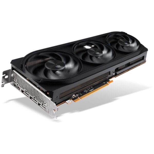 ProzessorGrafikprozessorenfamilie: AMDGPU: Radeon RX 7800 XTProzessortaktfrequenz: 2124 MHzProzessorfrequenz (OC-Modus): 2124 MHzProzessor-Boost-Taktfrequenz (OC-Modus): 23430 MHzMaximale Auflösung: 7680 x 4320 PixelStreamprozessoren: 3840Maximale Displays pro Videokarte: 4SpeicherSeparater Grafik-Adapterspeicher: 16 GBGrafikkartenspeichertyp: GDDR6Anschlüsse und SchnittstellenSchnittstelle: PCI Express x16 4.0Anzahl HDMI-Anschlüsse: 1HDMI-Version: 2.1Anzahl DisplayPort Anschlüsse: 3DisplayPorts-Version: 2.1LeistungenDirectX-Version: 12 UltimateOpenGL-Version: 4.6Eigenschaft: AMD FreeSyncDesignKühlung: AktivAnzahl Lüfter: 3 LüfterAnzahl Slots: 2Produktfarbe: SchwarzEnergieMin. Systemstromversogung: 700 WStromverbrauch (Standardbetrieb): 263 WGewicht und AbmessungenTiefe: 61.4 mmHöhe: 117.9 mm - Eingabe / Ausgabe Grafikkarten AMD - Acer RX 7800 XT OC