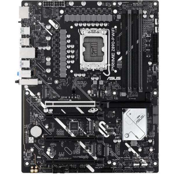 ProzessorProzessorhersteller: IntelProzessorsockel: LGA 1851 (Socket V1)Kompatible Prozessoren: Intel Core Ultra (Series 2)SpeicherUnterstützte Arbeitsspeicher: DDR5-SDRAMAnzahl der Speichersteckplätze: 4Arbeitsspeicher Typ: DIMMSpeicherkanäle: ZweikanaligECC-Kompatibilität: Nicht-ECCUnterstützte Speichertaktrate (max.): 7600 MHzRAM-Speicher maximal: 192 GBEigenschaft: Unbuffered SpeicherSpeicher-ControllerUnterstützte Speicherlaufwerke: HDD & SSDUnterstützte Speicherlaufwerk-Schnittstellen: M.2. SATA IIIMaximale unterstützte Anzahl der HDD: 4Anzahl der unterstützten Speicherlaufwerke: 8Eigenschaft: RAID-UnterstützungRAID Level: 0. 1. 5. 10GrafikParallele Verarbeitungstechnologie: Nicht unterstütztInterne E/A-AnschlüsseAnzahl USB 2.0 Schnittstellen: 2USB 3.2 Gen 1 (3.1 Gen 1) Anschlüsse: 2USB 3.2 Gen 2 (3.1 Gen 2) Anschlüsse: 1SATA III Anschlüsse: 4Eigenschaft: S/PDIF aus SteckerEigenschaft: Front Panel AudiosteckerEigenschaft: ATX Stromstecker (24-pol.)Eigenschaft: CPU VentilatorsteckerZahl der Chassisventilatorstecker: 4Eigenschaft: EPS Stromstecker (8-pin)Zahl der COM Stecker: 1Eigenschaft: TPM-AnschlussThunderbolt-Stiftleisten: 1Eigenschaft: 12-V-StromanschlussEigenschaft: RGB-LED-StiftleisteE/A-Anschlüsse auf der RückseiteAnzahl USB 2.0 Anschlüsse: 4USB 3.2 Gen 1 (3.1 Gen 1) Anzahl der Anschlüsse vom Typ A: 2USB 3.2 Gen 2 (3.1 Gen 2) Anzahl der Anschlüsse vom Typ A: 1USB 3.2 Gen 2 (3.1 Gen 2) Anzahl der Anschlüsse vom Typ C: 1Anzahl Ethernet-LAN-Anschlüsse (RJ-45): 1Anzahl HDMI-Anschlüsse: 1HDMI-Version: 2.1Anzahl DisplayPort Anschlüsse: 1DisplayPorts-Version: 1.4Kopfhörerausgänge: 1Eigenschaft: Line-inNetzwerkEigenschaft: Ethernet/LANEthernet Schnittstellen Typ: 2.5 Gigabit EthernetEigenschaft: WLANTop WLAN-Standard: Wi-Fi 7 (802.11be)WLAN-Standards: 802.11a. 802.11b. 802.11g. Wi-Fi 4 (802.11n). Wi-Fi 5 (802.11ac). Wi-Fi 6 (802.11ax). Wi-Fi 6E (802.11ax). Wi-Fi 7 (802.11be)Eigenschaft: BluetoothBluetooth-Version: 5.4MerkmaleMotherboard Chipsatz: Intel Z890Audio Kanäle: 7.1 KanäleProduktfarbe: SchwarzKomponente für: PCMotherboardformfaktor: ATXMotherboard Chipsatz Familie: IntelKühlung: PassivEnergiequelle: ATXUnterstützt Windows-Betriebssysteme: Windows 10. Windows 11ErweiterungssteckplätzePCI Express x16-Steckplätze (Gen 4.x): 3PCI Express x16-Steckplätze (Gen 5.x): 1Anzahl der M.2 (M)-Steckplätze: 4BIOSBIOS-Typ: UEFI AMIBIOS-Speichergröße: 256 MbitVerpackungsdatenVerpackungsbreite: 353 mmVerpackungstiefe: 273 mmVerpackungshöhe: 68 mmPaketgewicht: 1.89 kgGewicht und AbmessungenBreite: 305 mmTiefe: 244 mmLieferumfangMitgelieferte Kabel: SATASonstige FunktionenEigenschaft: SchnellinstallationsanleitungEigenschaft: Back-to-BIOS Knopf - Eingabe / Ausgabe Mainboards & Zubehör Mainboards Intel - ASUS PRIME Z890-P WIFI