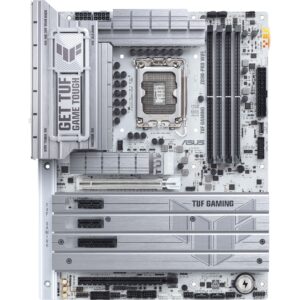 ProzessorProzessorhersteller: IntelProzessorsockel: LGA 1851 (Socket V1)Kompatible Prozessoren: Intel Core Ultra (Series 2)Unterstützte Prozessorsteckplätze: LGA 1851SpeicherUnterstützte Arbeitsspeicher: DDR5-SDRAMAnzahl der Speichersteckplätze: 4Arbeitsspeicher Typ: DIMMSpeicherkanäle: ZweikanaligECC-Kompatibilität: Nicht-ECCRAM-Speicher maximal: 192 GBEigenschaft: Unbuffered SpeicherSpeicher-ControllerUnterstützte Speicherlaufwerke: HDD & SSDUnterstützte Speicherlaufwerk-Schnittstellen: M.2. SATA IIIMaximale unterstützte Anzahl der HDD: 4Anzahl der unterstützten Speicherlaufwerke: 8Eigenschaft: RAID-UnterstützungRAID Level: 0. 1. 5. 10GrafikParallele Verarbeitungstechnologie: Nicht unterstütztInterne E/A-AnschlüsseAnzahl USB 2.0 Schnittstellen: 2USB 3.2 Gen 1 (3.1 Gen 1) Anschlüsse: 1USB 3.2 Gen 2x2-Anschlüsse: 1SATA III Anschlüsse: 4Eigenschaft: Front Panel AudiosteckerEigenschaft: ATX Stromstecker (24-pol.)Eigenschaft: CPU VentilatorsteckerZahl der Chassisventilatorstecker: 4Eigenschaft: Chassis Intrusion SteckerZahl der COM Stecker: 1Thunderbolt-Stiftleisten: 1Eigenschaft: 12-V-StromanschlussE/A-Anschlüsse auf der RückseiteUSB 3.2 Gen 2 (3.1 Gen 2) Anzahl der Anschlüsse vom Typ A: 6Anzahl Ethernet-LAN-Anschlüsse (RJ-45): 1Anzahl HDMI-Anschlüsse: 1Anzahl DisplayPort Anschlüsse: 1Eigenschaft: Mikrofon-EingangMenge der Thunderbolt-Anschlüsse: 2WiFi-AP-Antennenbuchse: 1NetzwerkEigenschaft: Ethernet/LANEthernet Schnittstellen Typ: 2.5 Gigabit EthernetEigenschaft: WLANTop WLAN-Standard: Wi-Fi 7 (802.11be)WLAN-Standards: Wi-Fi 7 (802.11be)Eigenschaft: BluetoothBluetooth-Version: 5.4MerkmaleMotherboard Chipsatz: Intel Z890Audio-Chip: Realtek ALC1220PAudio Kanäle: 7.1 KanäleKomponente für: PCMotherboardformfaktor: ATXMotherboard Chipsatz Familie: IntelUnterstützt Windows-Betriebssysteme: Windows 11ErweiterungssteckplätzePCI Express x1-Steckplätze (Gen 4.x): 2PCI Express x4-Steckplätze (Gen 4.x): 1PCI Express x16-Steckplätze (Gen 4.x): 1PCI Express x16-Steckplätze (Gen 5.x): 1Anzahl der M.2 (M)-Steckplätze: 4BIOSBIOS-Typ: UEFI AMIBIOS-Speichergröße: 256 MbitVerpackungsdatenVerpackungsbreite: 353 mmVerpackungstiefe: 273 mmVerpackungshöhe: 68 mmPaketgewicht: 2.5 kgGewicht und AbmessungenBreite: 305 mmTiefe: 244 mmLieferumfangMitgelieferte Kabel: SATAEigenschaft: Schrauben enthalten - Eingabe / Ausgabe Mainboards & Zubehör Mainboards Intel - ASUS TUF GAMING Z890-PRO WIFI