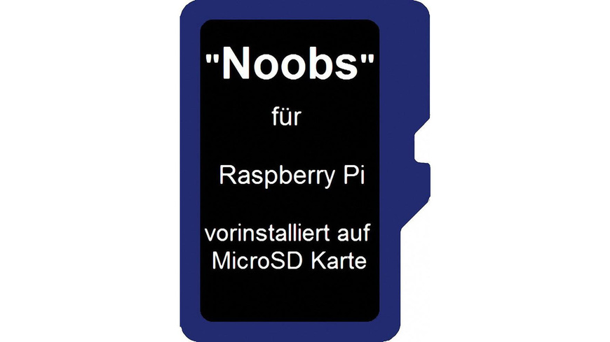 NOOBS ist ein komplettes Installationspaket (New Out Of The Box Software)