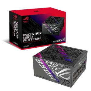 ROG STRIX 850W PlatinumDas ROG Strix 850W Platinum ist ein kühles und leises Netzteil mit stabiler Stromversorgung