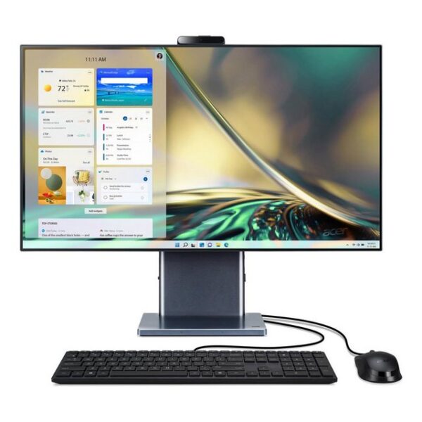 Tauchen Sie ein in die Welt des ACER Aspire S27-1755 All-in-One PCs – eine harmonische Kombination aus beeindruckendem Design