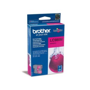 • Brother LC980M - Druckerpatrone • Druckfarbe: Magenta • Kapazität: Bis zu 260 Seiten • für: DCP 145C