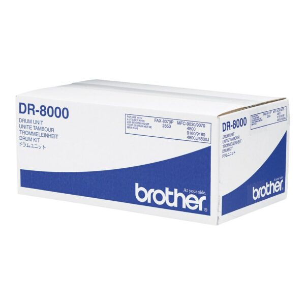 • Brother DR-8000 Trommeleinheit • Kapazität: Bis zu 8000 Seiten • Entwickelt für: FAX-8070P