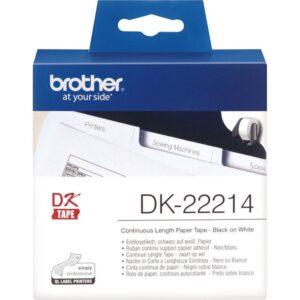 • Original Brother DK-22214 Endlosetikettenrolle 12 mm x 30