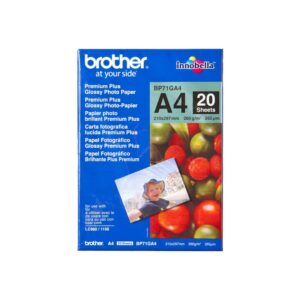 • Brother BP71GA4 Fotopapier-A4 • Paket mit 20 Blatt