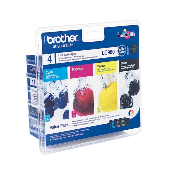 • Brother LC980 Druckerpatrone Multipack • (schwarz