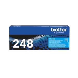 • Brother Tonerkartusche TN248C • Farbe: Cyan • Reichweite: ca. 1.000 Seiten • Kompatibel zu: MFC-L3760CDW