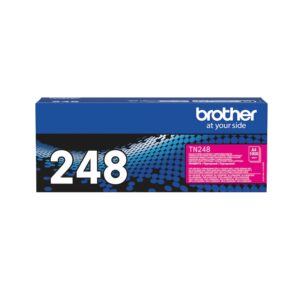 • Brother Tonerkartusche TN248M • Farbe: Magenta • Reichweite: ca. 1.000 Seiten • Kompatibel zu: MFC-L3760CDW