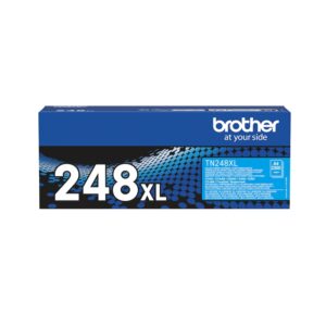 • Brother Tonerkartusche TN248XLC • Farbe: Cyan • Reichweite: ca. 2.300 Seiten • Kompatibel zu: MFC-L3760CDW