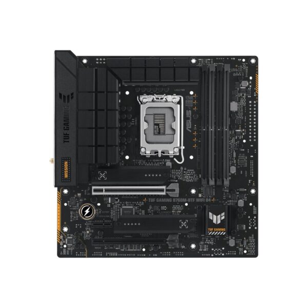 • mATX Mainboard mit Sockel Intel 1700 für Intel Core 13. Generation-CPU • Intel B760-Chipsatz