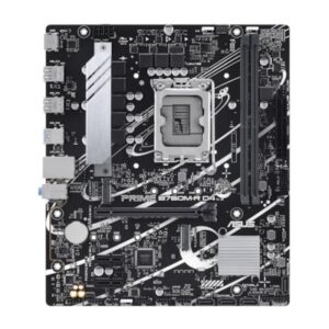 • mATX Mainboard mit Sockel Intel 1700 für Intel Core 14. Generation-CPU • Intel B760-Chipsatz