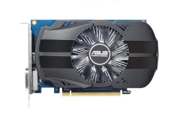 ProzessorGrafikprozessorenfamilie: NVIDIAGPU: GeForce GT 1030Maximale Auflösung: 1920 x 1200 PixelCUDA: JaProzessortaktfrequenz: 1252 MHzCUDA-Kerne: 384Prozessor-Boost-Taktfrequenz: 1506 MHzFireStream: NeinSpeicherSeparater Grafik-Adapterspeicher: 2 GBGrafikkartenspeichertyp: GDDR5Breite der Speicherschnittstelle: 64 BitSpeichertaktfrequenz: 6008 MHzAnschlüsse und SchnittstellenSchnittstelle: PCI Express 3.0Anzahl HDMI-Anschlüsse: 1Anzahl DVI-D-Anschlüsse: 1Gewicht und AbmessungenTiefe: 111 mmHöhe: 36 mmBreite: 184 mmLeistungMin. Systemstromversogung: 300 WDesignKühlung: AktivAnzahl Lüfter: 1 LüfterAnzahl Slots: 1Produktfarbe: Schwarz