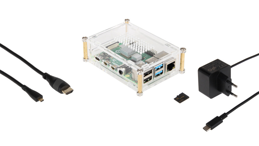 Das komplette Set für den Start in die Welt der leistungsstarken Single Board Computer!