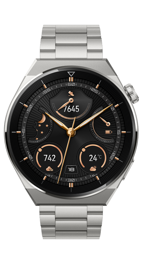 Die Huawei Watch GT 3 Pro Titanium vereint innovative Technologie