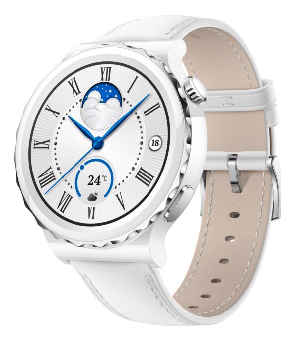 Deine schönste Zeit. Die HUAWEI WATCH GT 3 Pro in herausragend elegantem Design bietet dir ein 24/7 Gesundheitsmanagement und bis zu 7 Tage Akkulaufzeit. Sie ist aus hochwertigen Materialien gefertigt und das 3