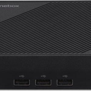 Acer Chromebox Mini Entreprise CXM1 - Mini-PC - 1 x Celeron N4500 / 1.1 GHz - RAM 8 GB - Flash - eMMC 32 GB - UHD Graphics - 1GbE, Wi-Fi 6 - WLAN: Bluetooth 5.0, 802.11a/b/g/n/ac/ax - Chrome OS - Monitor: keiner - Schwarz (DT.Z46EH.001)