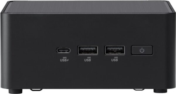 ASUS NUC 14 Pro RNUC14RVHV700003I - Barebone - Mini-PC - 1 x Core Ultra 7 165H / 1.4 GHz - RAM 0 GB - Intel Arc Graphics - 1GbE, 2.5GbE, Wi-Fi 6E, Bluetooth 5.3 - WLAN: 802.11a/b/g/n/ac/ax (Wi-Fi 6E), Bluetooth 5.3 - Schwarz (90AR0072-M00290)