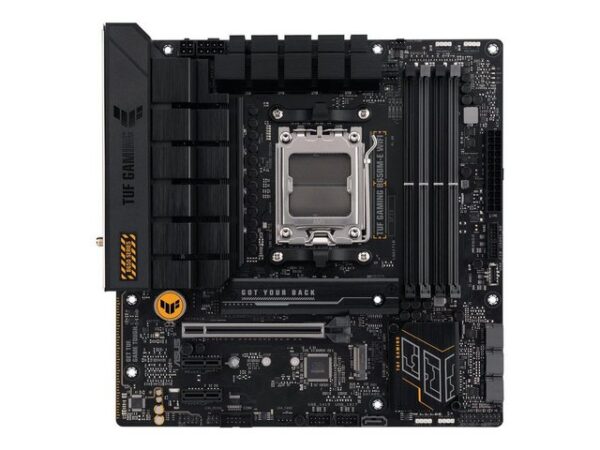 AllgemeinProdukttypMotherboard - micro ATXChipsatzAMD B650ProzessorsockelSocket AM5Max. Anz. Prozessoren1Kompatible ProzessorenRyzen (unterstützt Ryzen 7000 Series)Unterstützter RAMMax. Größe128 GBTechnologieDDR5Bustakt5200 MHz (O.C.)