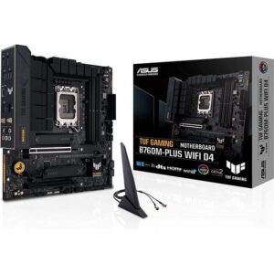 ASUS TUF GAMING B760M-PLUS WIFI D4 Mainboard Sockel Intel LGA 1700 (Intel B760