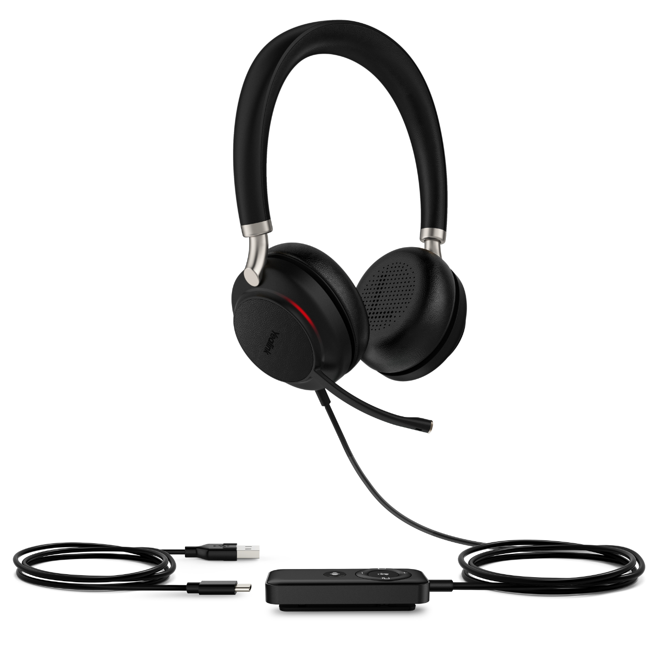 - Multimedia-Technik TK-Headsets  - Yealink USB Headset UH38 Dual Teams-BAT