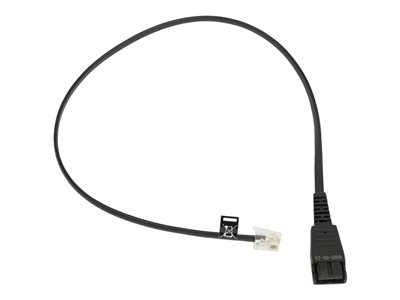 - Multimedia-Technik TK-Zubehör  - Jabra Kabel QD -> RJ10 0