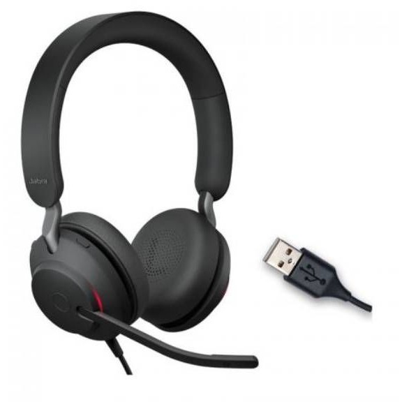 - Multimedia Headsets Business  - Jabra Evolve2 40 SE Stereo UC USB-A