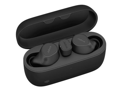 JABRA Evolve2 Buds MS True wireless earphones with mic in-ear Bluetooth active noise cancelling USB-C via BT adapter black MS Te - Eingabe / Ausgabe Kopfhörer & Headsets  - JABRA Evolve2 Buds MS wireless earphones