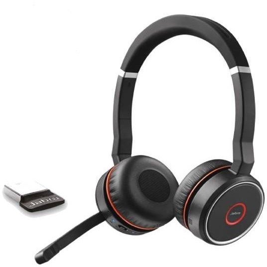 - Multimedia Headsets Business  - Jabra Evolve 75 SE MS Stereo - Headset - On-Ear