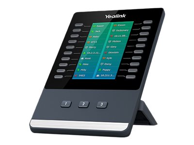 YEALINK EXP50 LCD Keypad für T5X Serie. Das Yealink EXP50 Farbbildschirm-Erweiterungsmodul für IP-Telefone der Yealink T5-Serie wurde entwickelt