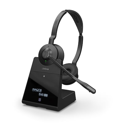 • DECT / Bluetooth On-Ear Headset • 150 Meter schnurlose Reichweite • bis zu 13 Stunden Gesprächszeit • Geräuschunterdrückung • TCO-Zertifizierung