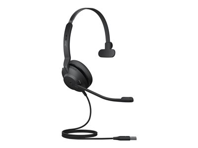 JABRA Evolve2 30 SE MS Mono Headset on-ear wired USB-A noise isolating Certified for Microsoft Teams - Eingabe / Ausgabe Kopfhörer & Headsets  - JABRA Evolve2 30 SE MS Mono Headset