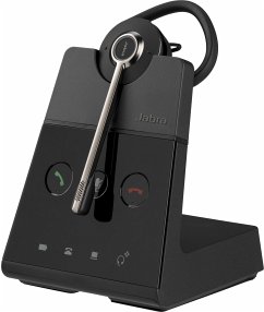 Jabra Engage 65 Convertible Headset schwarzEigenschaften:Schnurloses Headset mit bis zu 100 Meter ReichweiteHervorragende SprachqualitätMikrofon mit GeräuschunterdrückungOptimierte Lautsprecher"Busylight"- Funktion