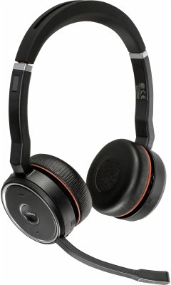 Jabra Evolve 75 SE Headset MS Stereo BlackEigenschaften:On-Ear Headset Inklusive ANC (aktive Geräuschreduzierung)Übertragungsprinzip: Bluetooth 4.2Maximale Reichweite: 30 mIntegriertes schwenkbares MikrofonGesprächszeit: bis zu 18 Stunden Ladedauer: Max. 120 MinutenStandby bis zu 15 Tage Optimiert für Microsoft TeamsSoftware über Jabra Xpress und Jabra Direct USB-A -Bluetooth Adapter (Jabra Link 380)USB-Ladekabel inklusiveAbmessungen (B x H x T): 155 x 65 x 185 mmGewicht: 177 gFarbe: schwarz/rot Hinweis: Dieser Artikel kann nur an eine deutsche Lieferadresse ausgeliefert werden.