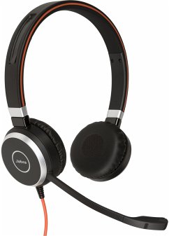 Jabra Evolve 40 MS Stereo USB-A Headset On-EarEigenschaften: PC-HeadsetAusstattung: FernbedienungIntegriertes MikrofonTragekomfort: On EarDurchmesser Treiber: 40 mmImpedanz: 32 OhmSchalldruckpegel: 93