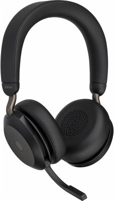 Jabra Evolve2 75 UC - Headset BT Over-Ear black USB-ABluetooth Headset mit erstklassiger Soundtechnik für hervorragende Sprachqualität.Eigenschaften:8-Mikrofon-Technologie für präzise Sprachqualität (4 analoge MEMS/4 digitale MEMS)Jabra Advanced ANC (Active Noise Cancellation)Diskreter Mikrofonarm