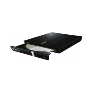 Der Asus SDRW-08D2S-U Lite in Schwarz ist ein kompakter und leichter externer DVD-Brenner