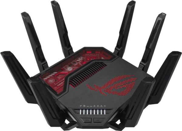 ASUS ROG Rapture GT-BE19000 - Wireless Router Switch mit 6 Ports (90IG0850-MO9A0V)