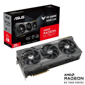 ProzessorGrafikprozessorenfamilie: AMDGPU: Radeon RX 7900 XTMaximale Auflösung: 7680 x 4320 PixelParallele Verarbeitungstechnologie: Nicht unterstütztStreamprozessoren: 5376Maximale Displays pro Videokarte: 4SpeicherSeparater Grafik-Adapterspeicher: 20 GBGrafikkartenspeichertyp: GDDR6Breite der Speicherschnittstelle: 320 BitDatenübertragungsrate: 20 Gbit/sAnschlüsse und SchnittstellenSchnittstelle: PCI Express 4.0Anzahl HDMI-Anschlüsse: 1Anzahl DisplayPort Anschlüsse: 3HDMI-Version: 2.1Gewicht und AbmessungenGewicht: 2