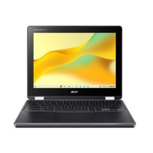 Entdecken Sie den Acer Chromebook Spin 512 R856LT-TCO – ein vielseitiges 2-in-1-Gerät mit elegantem Flip-Design. Ausgestattet mit einem Intel N-series N100 Prozessor