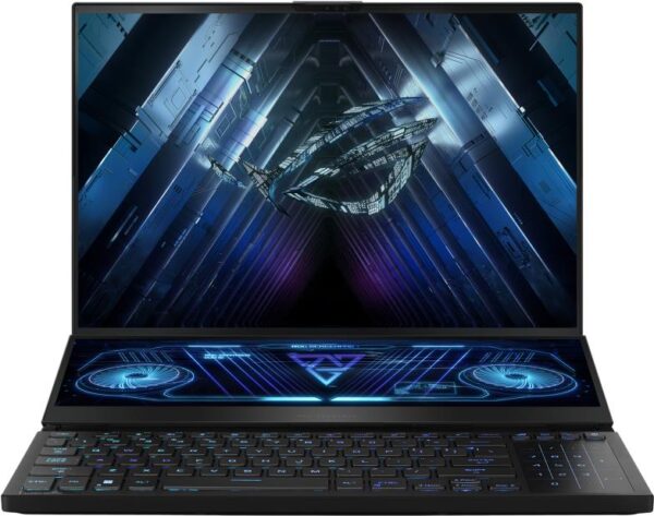 ZWEI DISPLAYS. KEINE LIMITSErfinde den Standard neu.Verbessere dein Game.PERFORMANCEDer Höhepunkt Des GamingsMit einem AMD Ryzen 9 7945HX Prozessor und einem NVIDIA®GeForce RTX 4090 Laptop-Grafikprozessor kannst Du auf höchstem Niveau spielen oder kreativ sein. Die Ryzen 9 7945HX CPU bietet eine unglaubliche Gaming- und Multitasking-Leistung