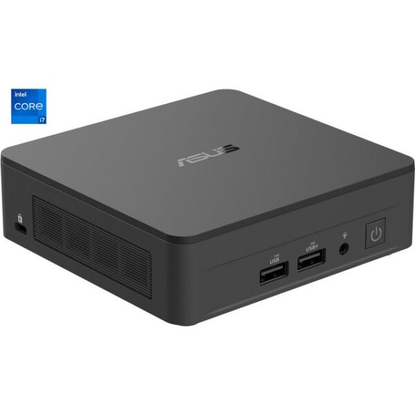 ohne Betriebssystem Das ASUS NUC 13 Pro Slim Kit RNUC13ANKI700002I ist ein kompaktes Barebone-System